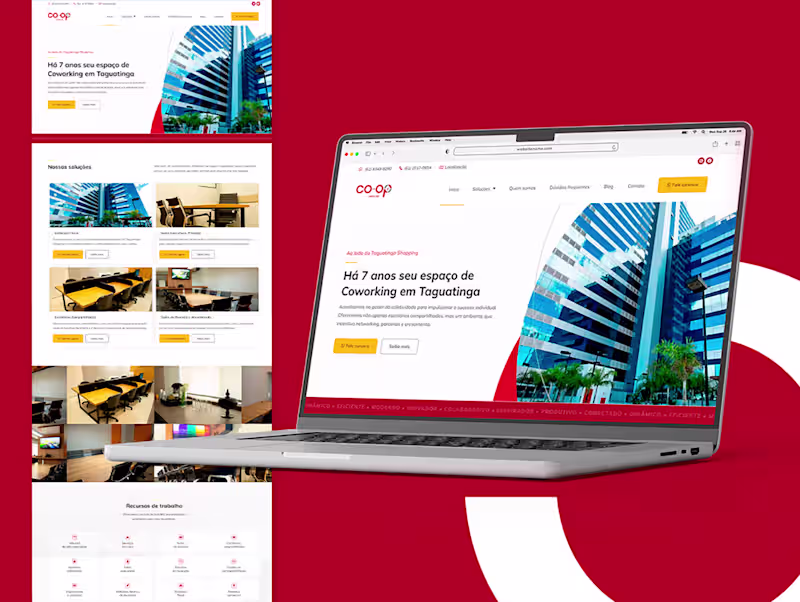 Cover image for Wordpress + Elementor Website - Co-op Coworking