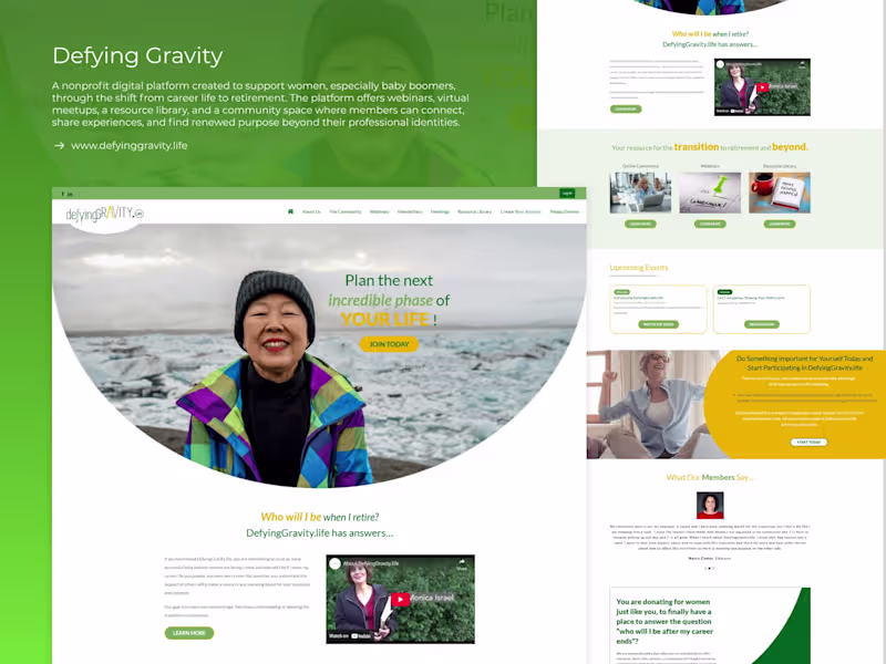 Cover image for Defying Gravity: Empowering Women’s Post-Career Journeys