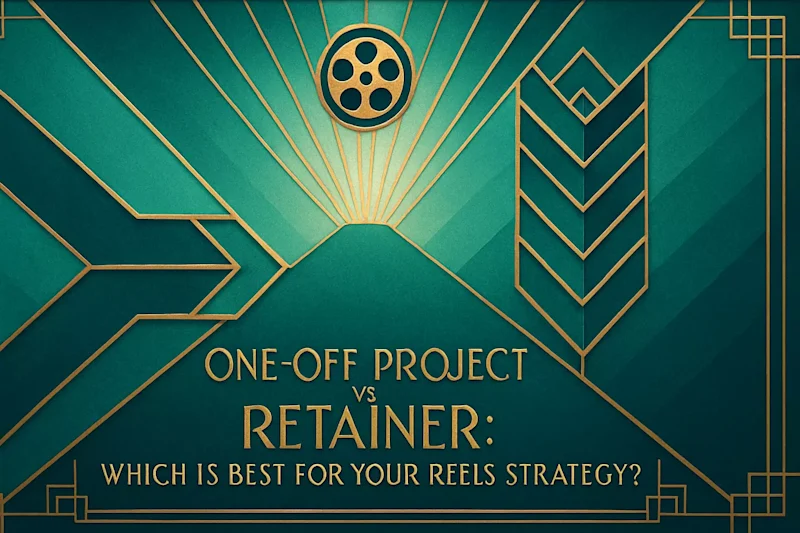 Cover image for One-Off Project vs. Retainer: Which Is Best for Your Reels Strategy?