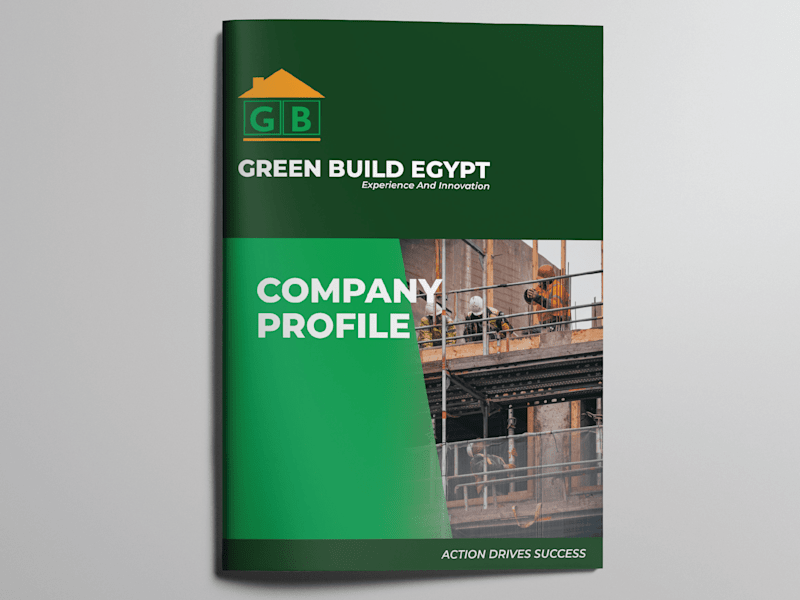Cover image for Company profile catalogue  (English / Arabic)
