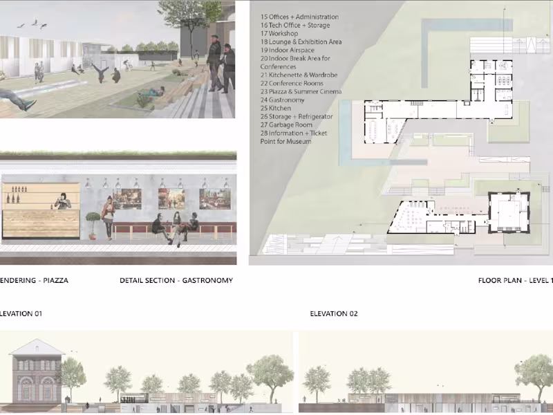 Cover image for Public Culture Center - An Architectural Project