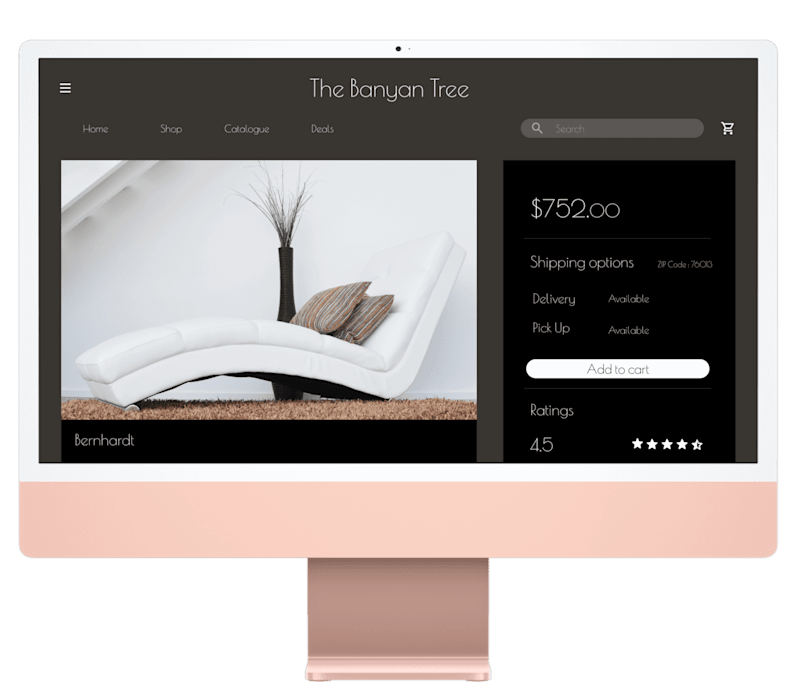 Cover image for The Banyan Tree - High End Ecommerce Web Design