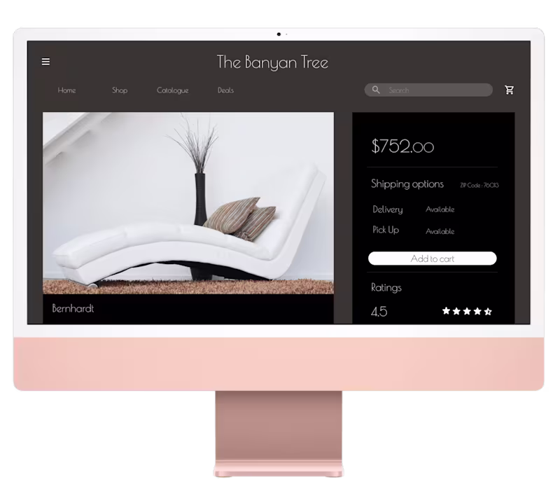 Cover image for The Banyan Tree - High End Ecommerce Web Design