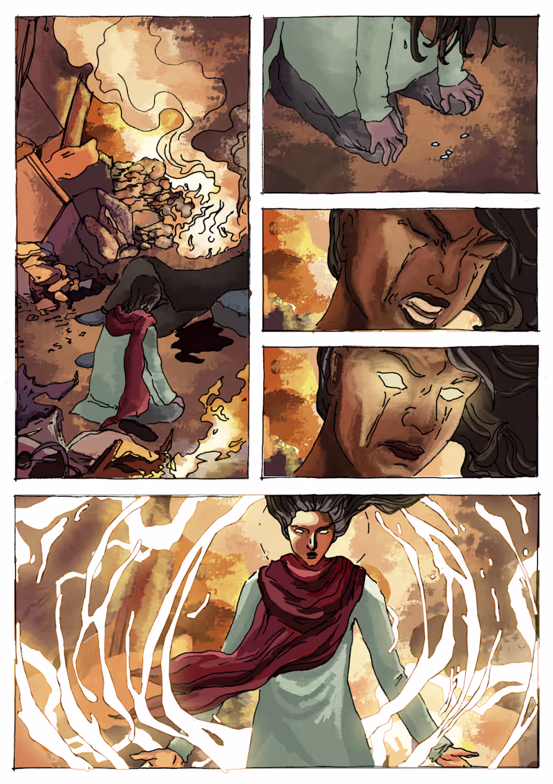Cover image for Intiqaam - A Comic Book Project