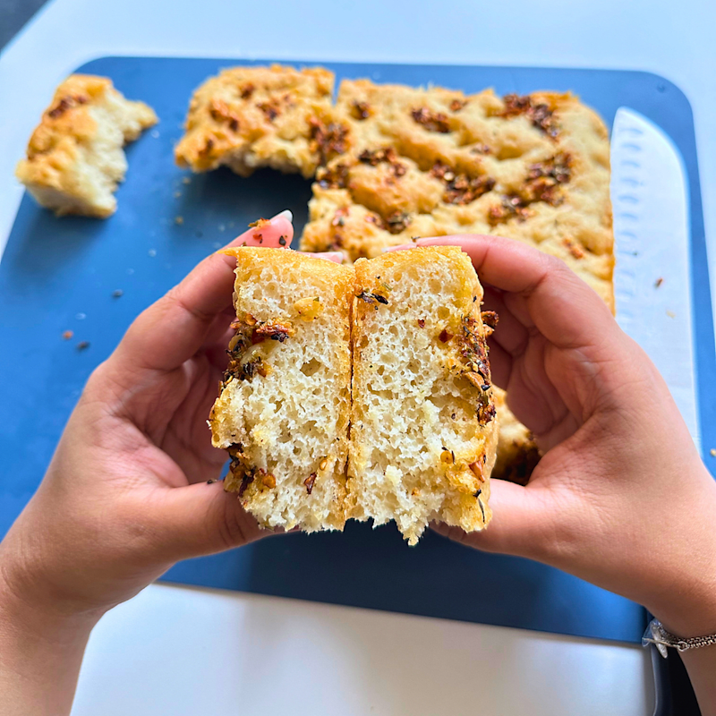 Cover image for Recipe Blog - No-Knead Focaccia