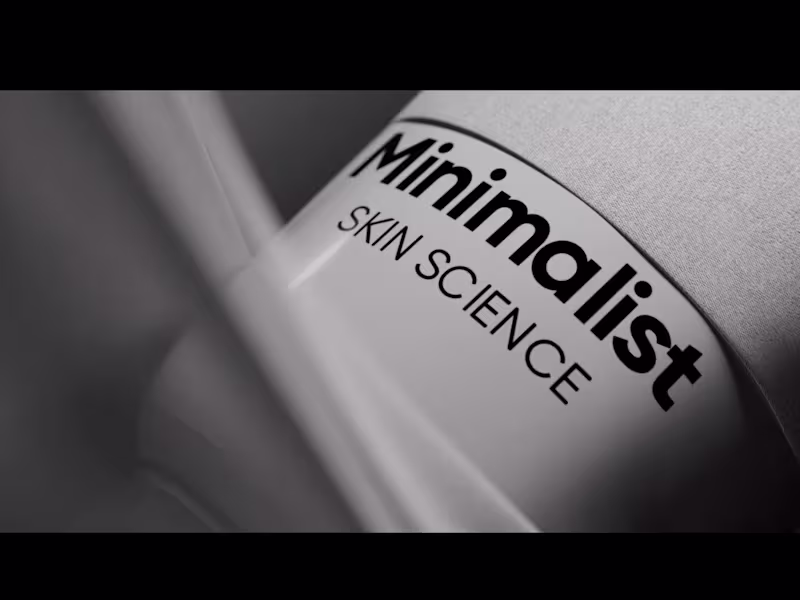 Cover image for 3D Animation | CGI Video: Minimalist Skin Care Brand