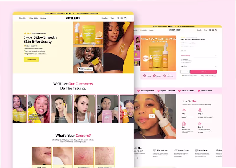 Cover image for I designed and developed a clean, modern, and high convertin...