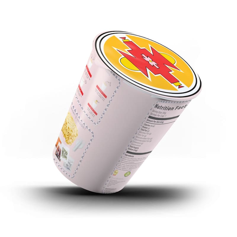 Cover image for mmmnandi Instant noodles • Logo + Packaging design