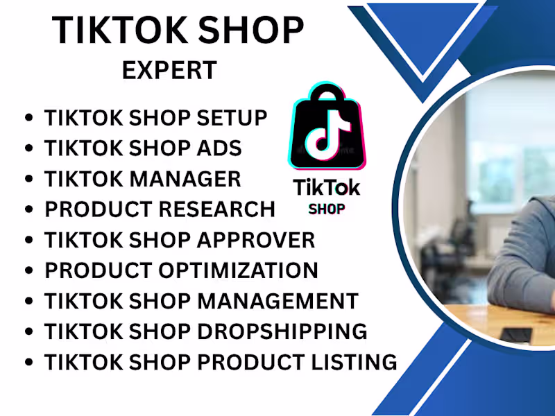 Cover image for Setup tik tok shop tiktok dropshipping shop via autods zendrop