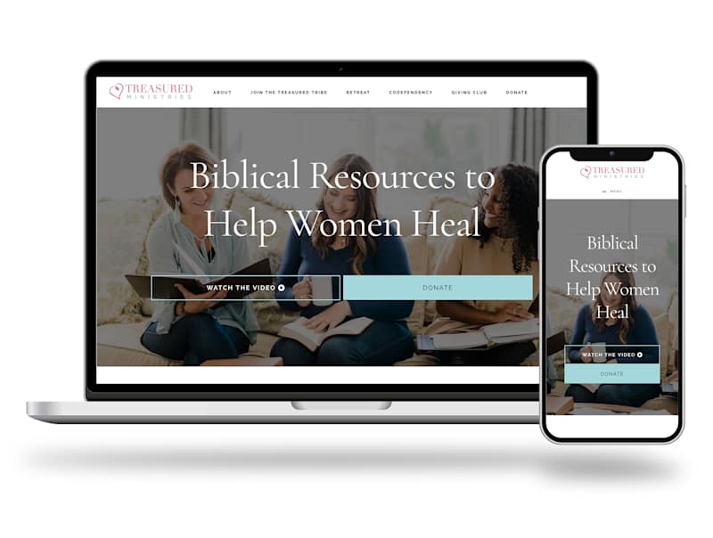 Cover image for Treasured Ministries Web Design