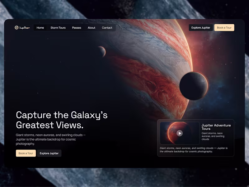 Cover image for Concept Hero Design for Planet