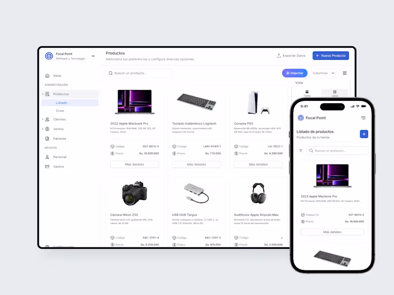 Cover image for AI-Powered ERP & CRM Design for Focal Point