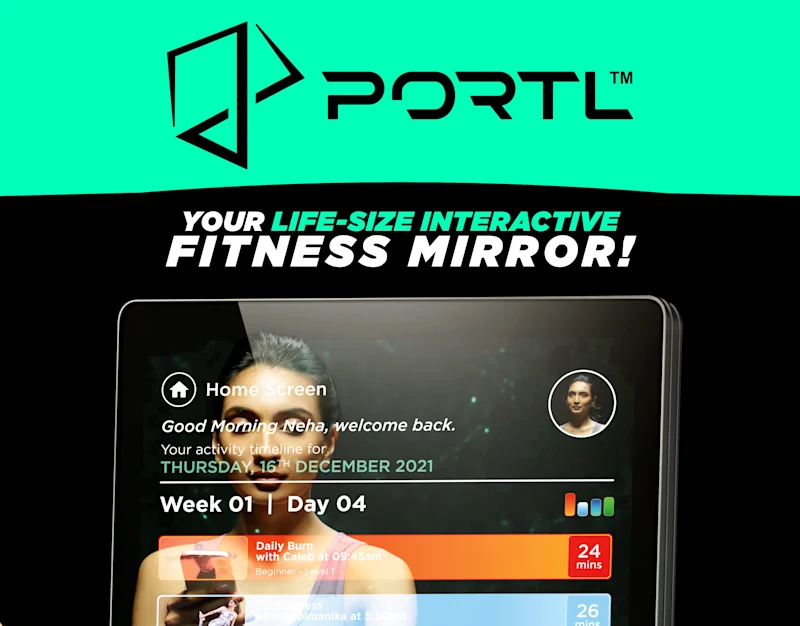 Cover image for Portl - UI/UX Design, Branding, 3D, Video & Animation