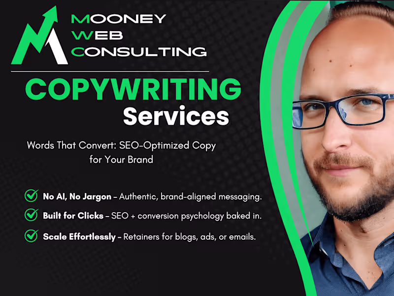 Cover image for Conversion-Focused Copywriting: Web & Brand Storytelling