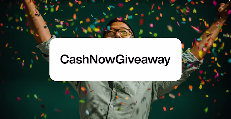 Cover image for Cash Now Giveaway