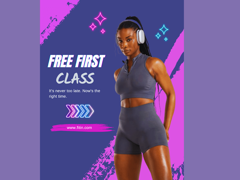 Cover image for Fit In – Bold Branding for a Female-Owned Fitness Space