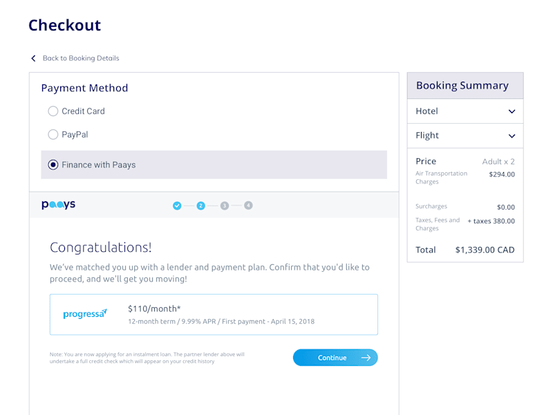 Cover image for Paays - Pay-it-Later Checkout