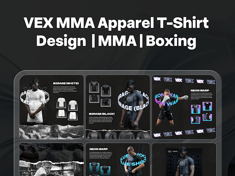 Cover image for VEX MMA Apparel T-Shirt Design MMA | Boxing
