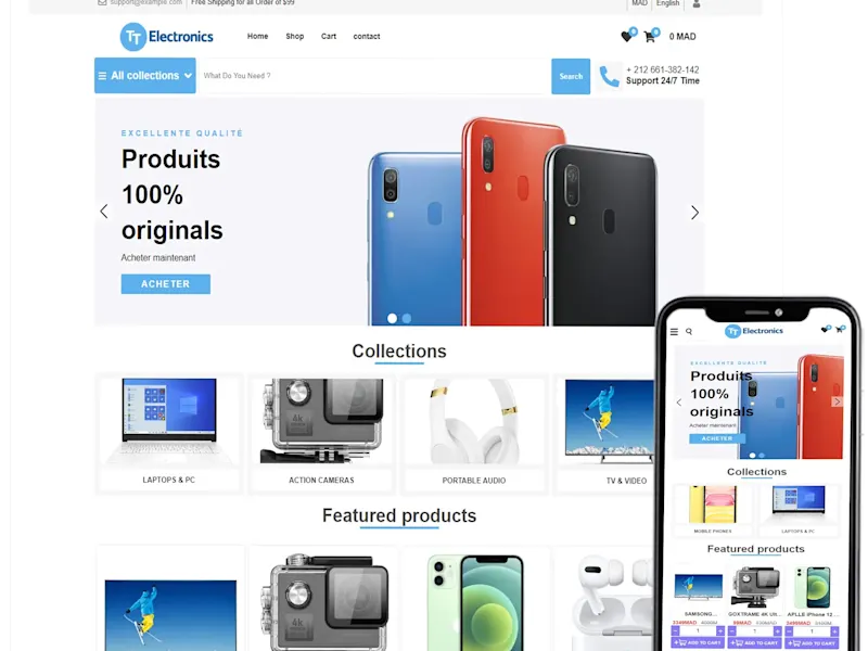 Cover image for  E-commerce template