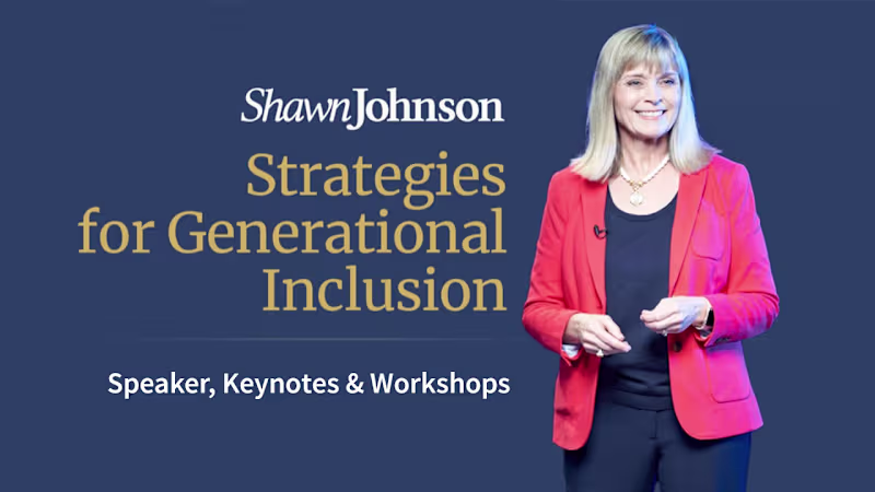 Cover image for Shawn Johnson Speaker Reel
