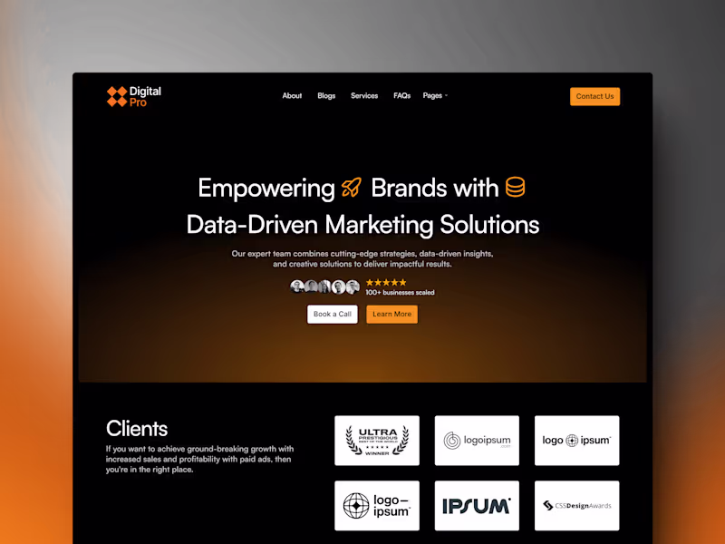 Cover image for Digital Pro - Marketing Agency