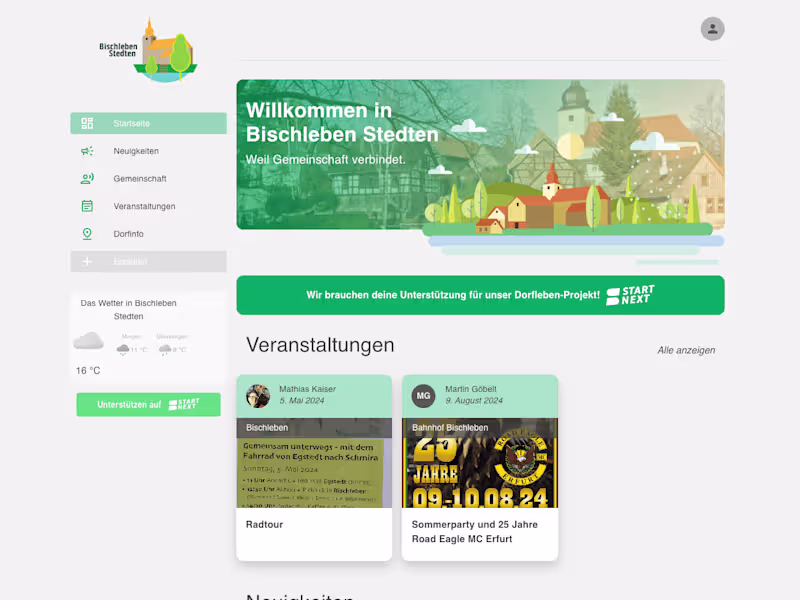 Cover image for Dorfleben