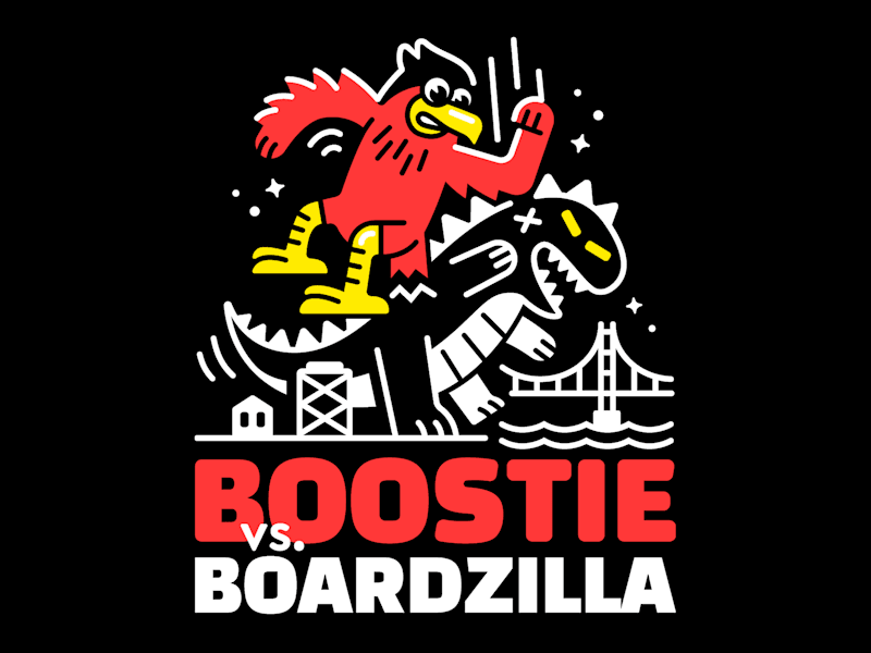 Cover image for Boostie Swag Kit - Shirt and Stickers