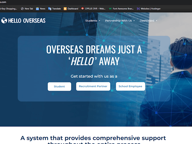 Cover image for hellooverseas.com