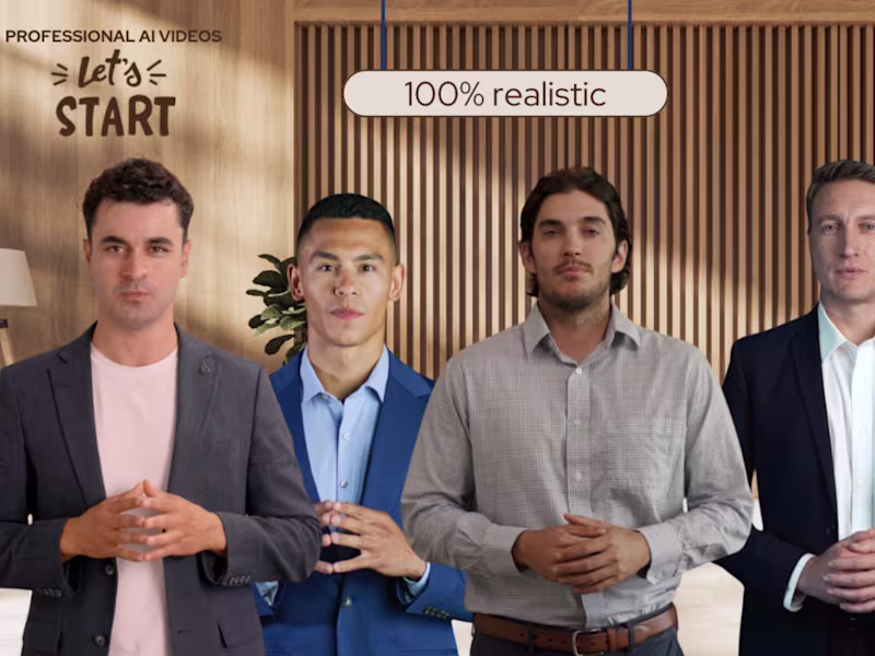 Cover image for Realistic AI Spokesperson Videos for Brands & Companies