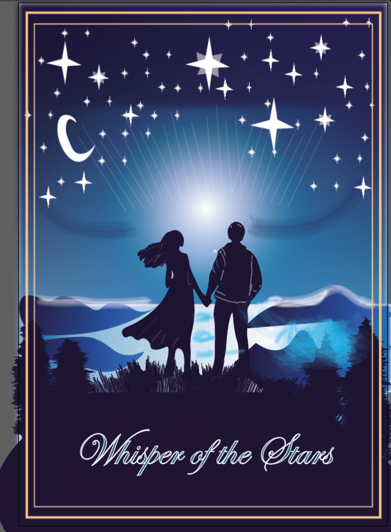Cover image for Cover for the book *"Whisper of the Stars"* ✨