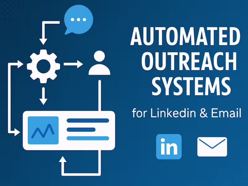 Cover image for Automated LinkedIn & Email Outreach Systems