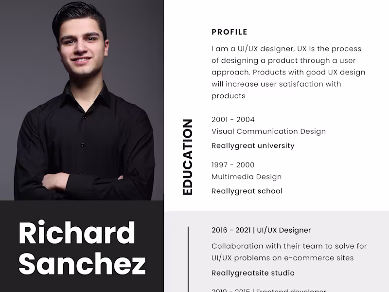 Cover image for “Professional Resume Design to Land Your Dream Job”