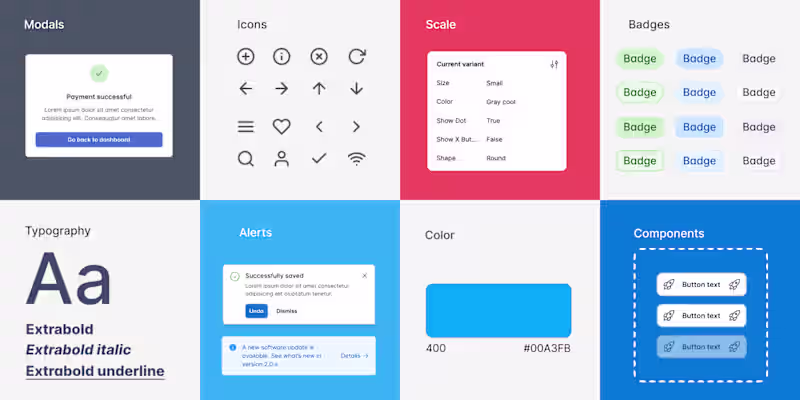 Cover image for Design system for 500 component design system