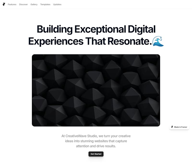 Cover image for CreativeWave Studio | Premier Web Design & Development Agency