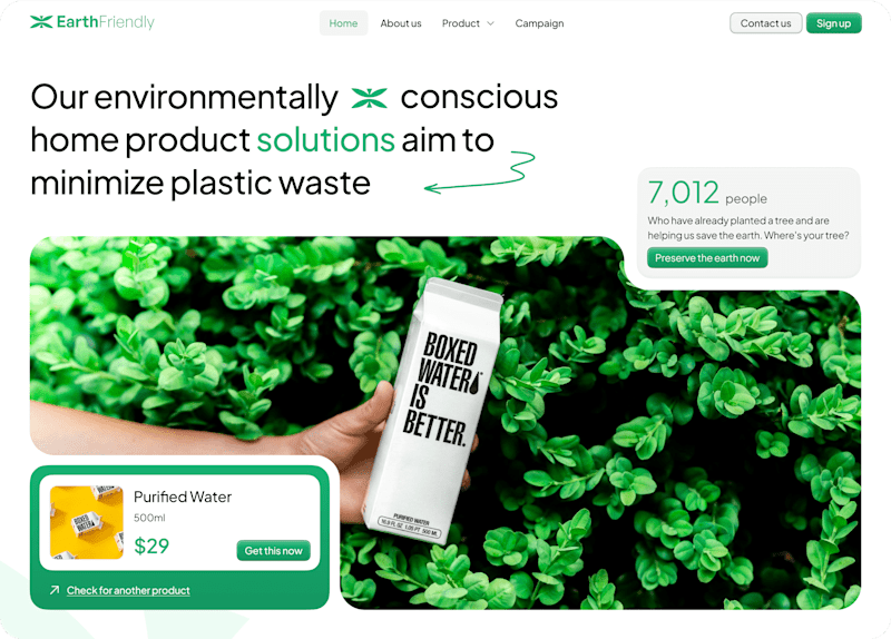 Cover image for EarthFriendly: Eco-Friendly Product E-Commerce