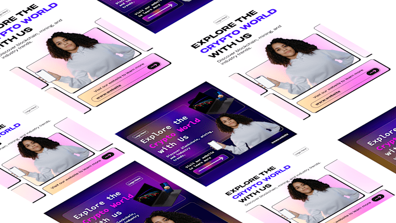 Cover image for Eye-Catching Socials for Crypto Brands