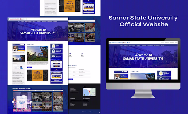 Cover image for Samar State University Official Website 