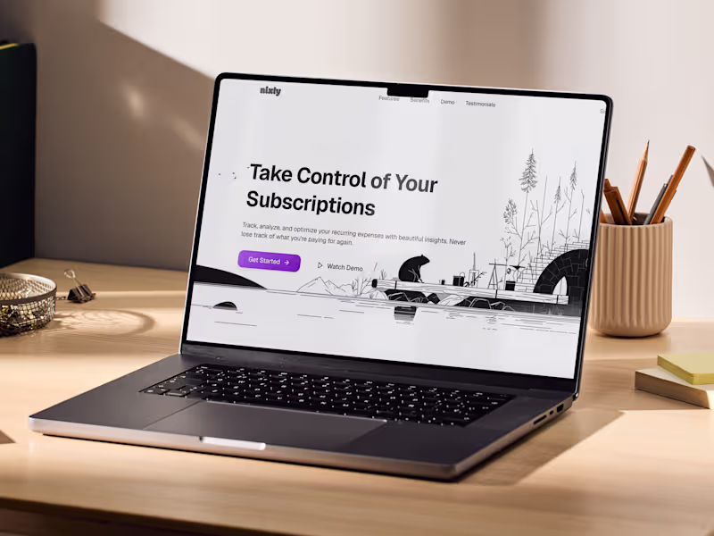 Cover image for Creating your landing page in Bolt