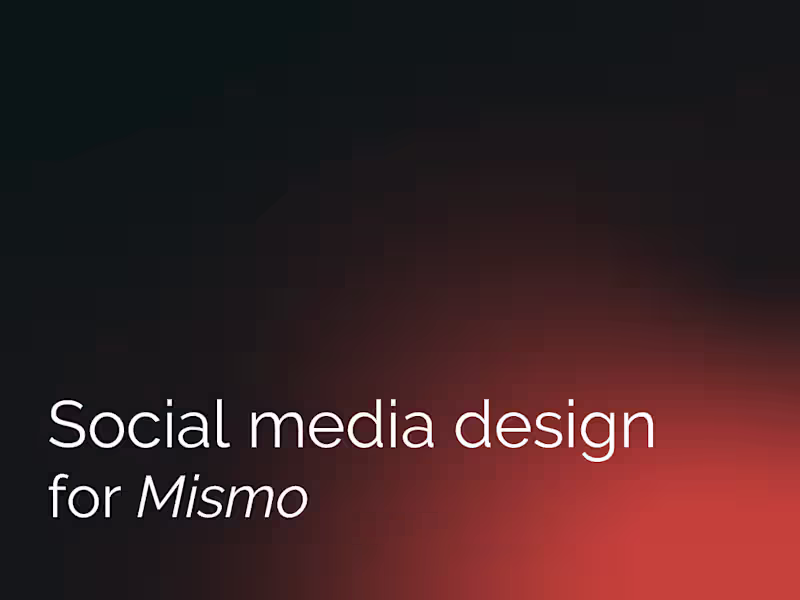 Cover image for Social Media design for Mismo