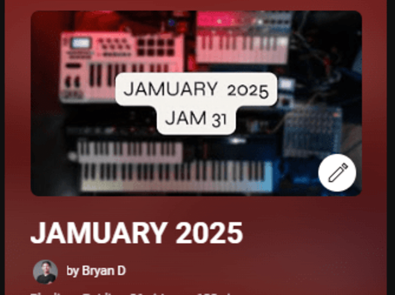 Cover image for JAMUARY 2025