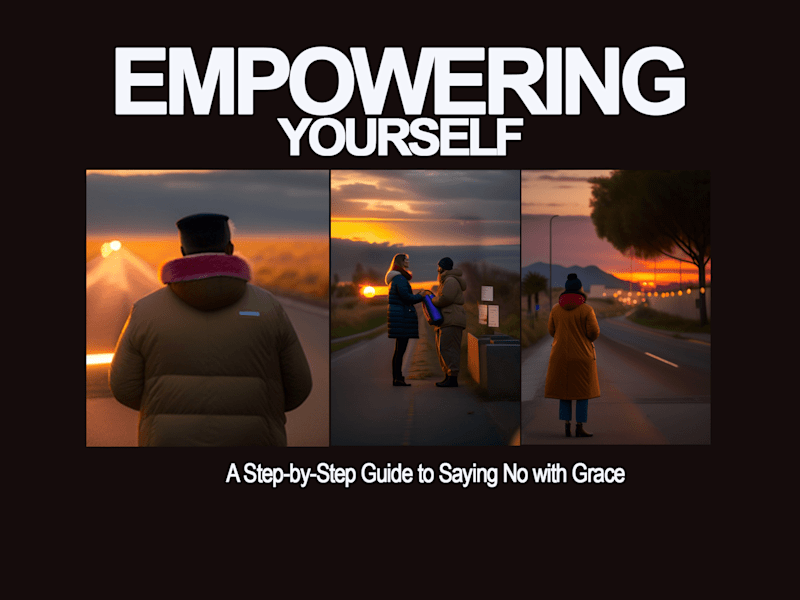 Cover image for Empowering Yourself:
Step-by-Step Guide to Saying No with Grace