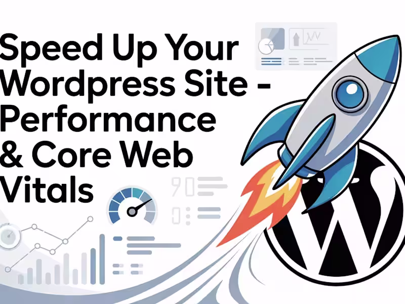 Cover image for Speed Up Your WordPress Site - Performance & Core Web Vitals