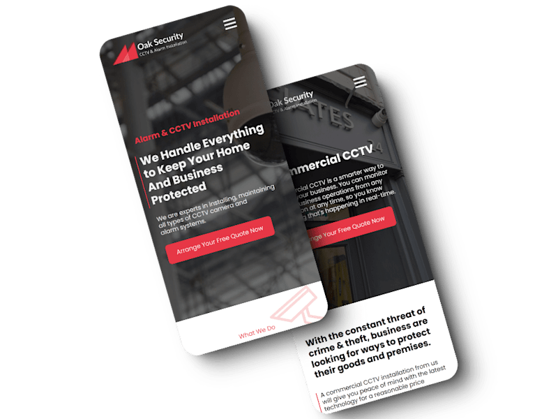 Cover image for WordPress Website for A CCTV / Alarm Service Business