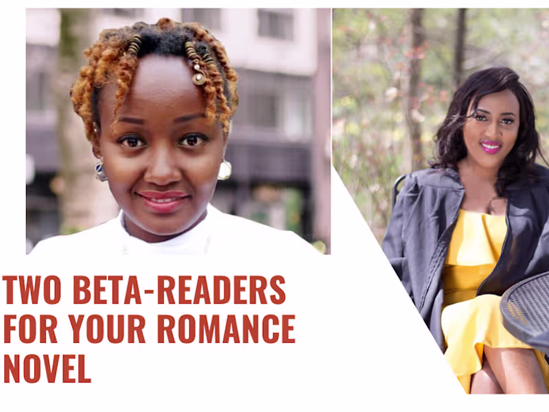 Cover image for Double beta read your romance novel.