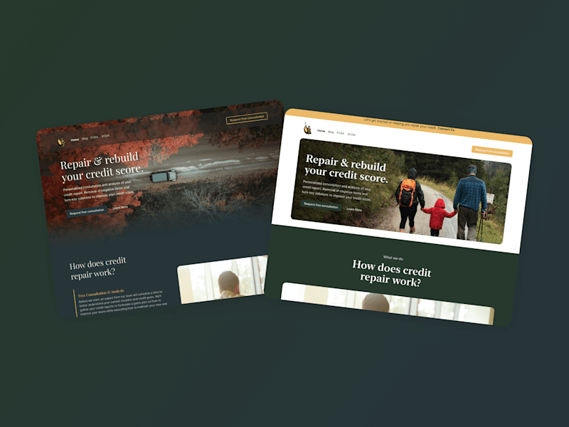 Cover image for Website Design - Providence Credit Consultants