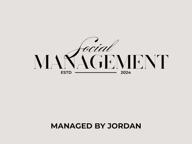 Cover image for Full Social Media Management