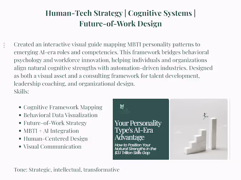 Cover image for Your Personality Type’s AI-Era Advantage