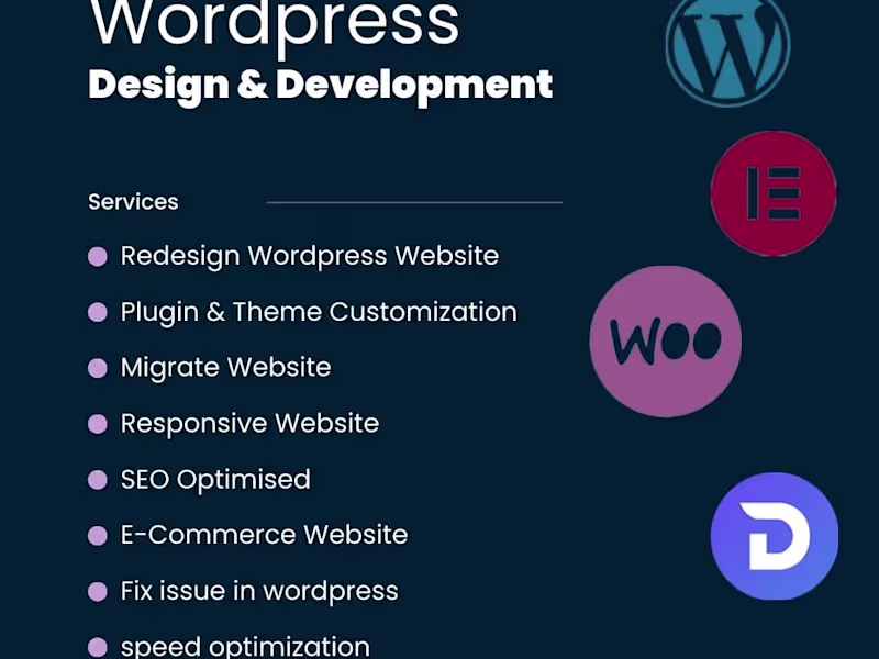 Cover image for Wordpress design & development