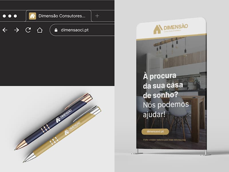 Cover image for Dimensão Consultores | Branding & Identity