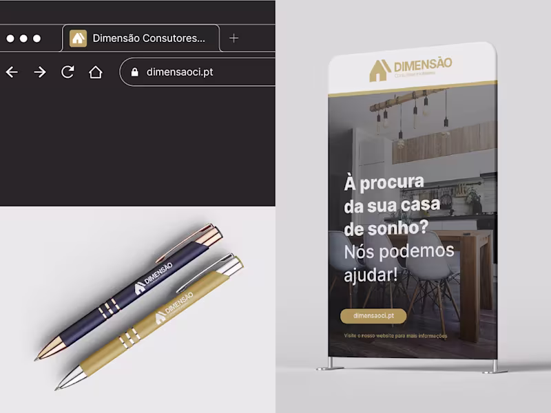 Cover image for Dimensão Consultores | Branding & Identity
